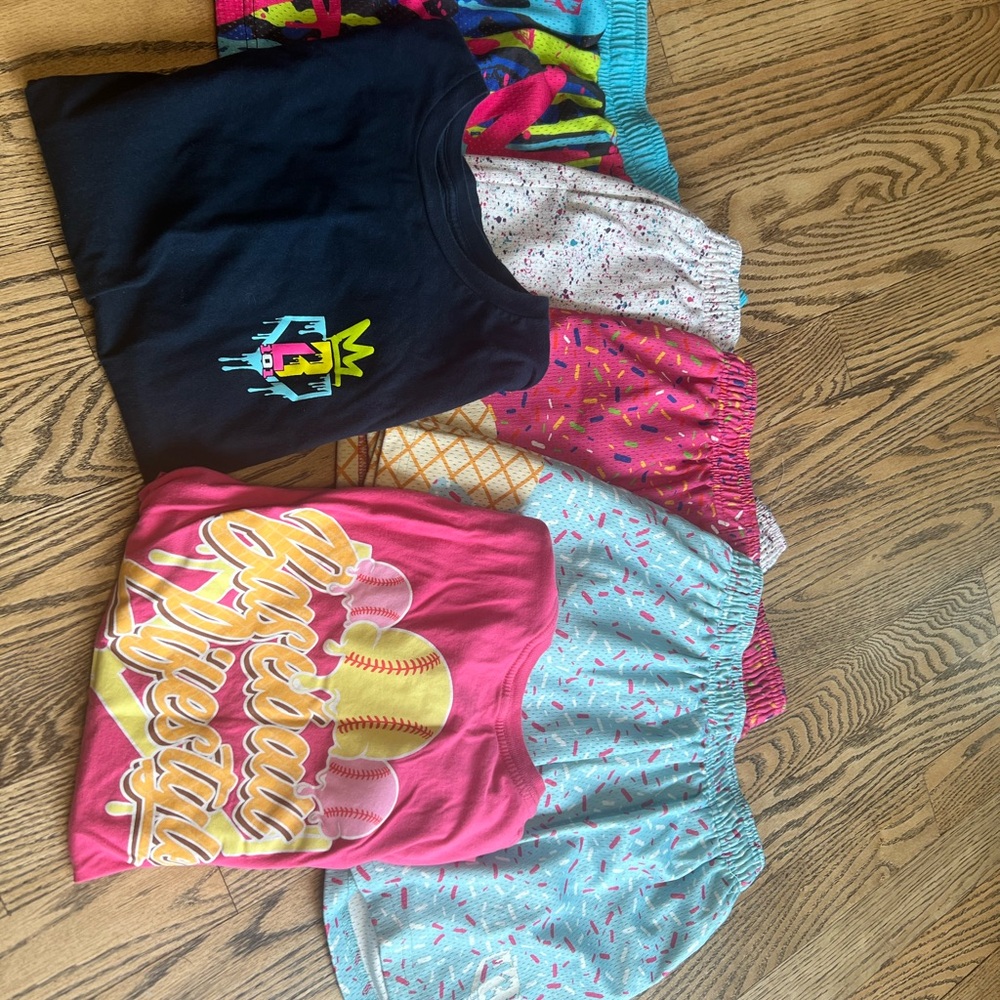 Vibrant Kids Graphic Matching Set